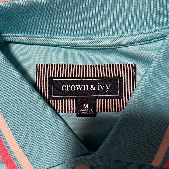 Crown & ivy polo NWOT. Size medium. - Picture 3 of 3